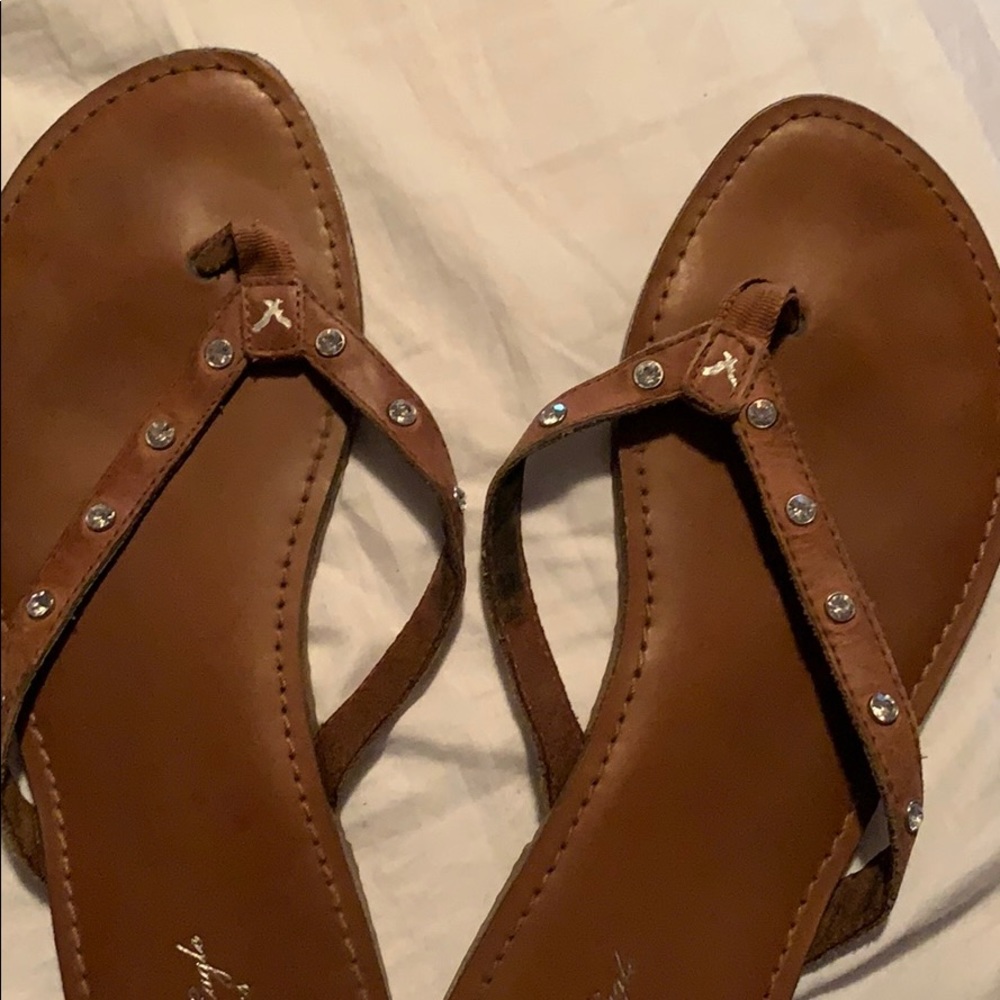American eagle flip flops